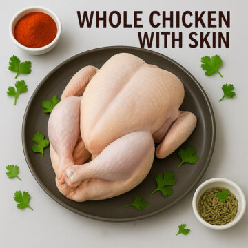 WHOLE CHICKEN WITH SKIN