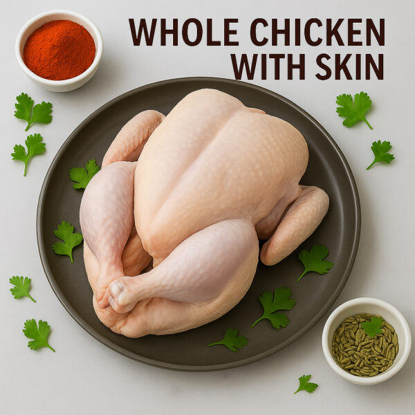 WHOLE CHICKEN WITH SKIN